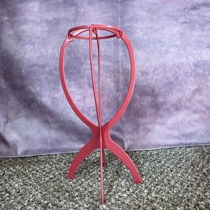 Wig stand frame and various wigs